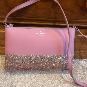 Kate Spade pink cross body bag